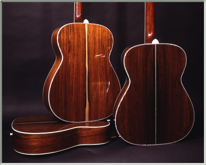 Three Krimmel Guitars
